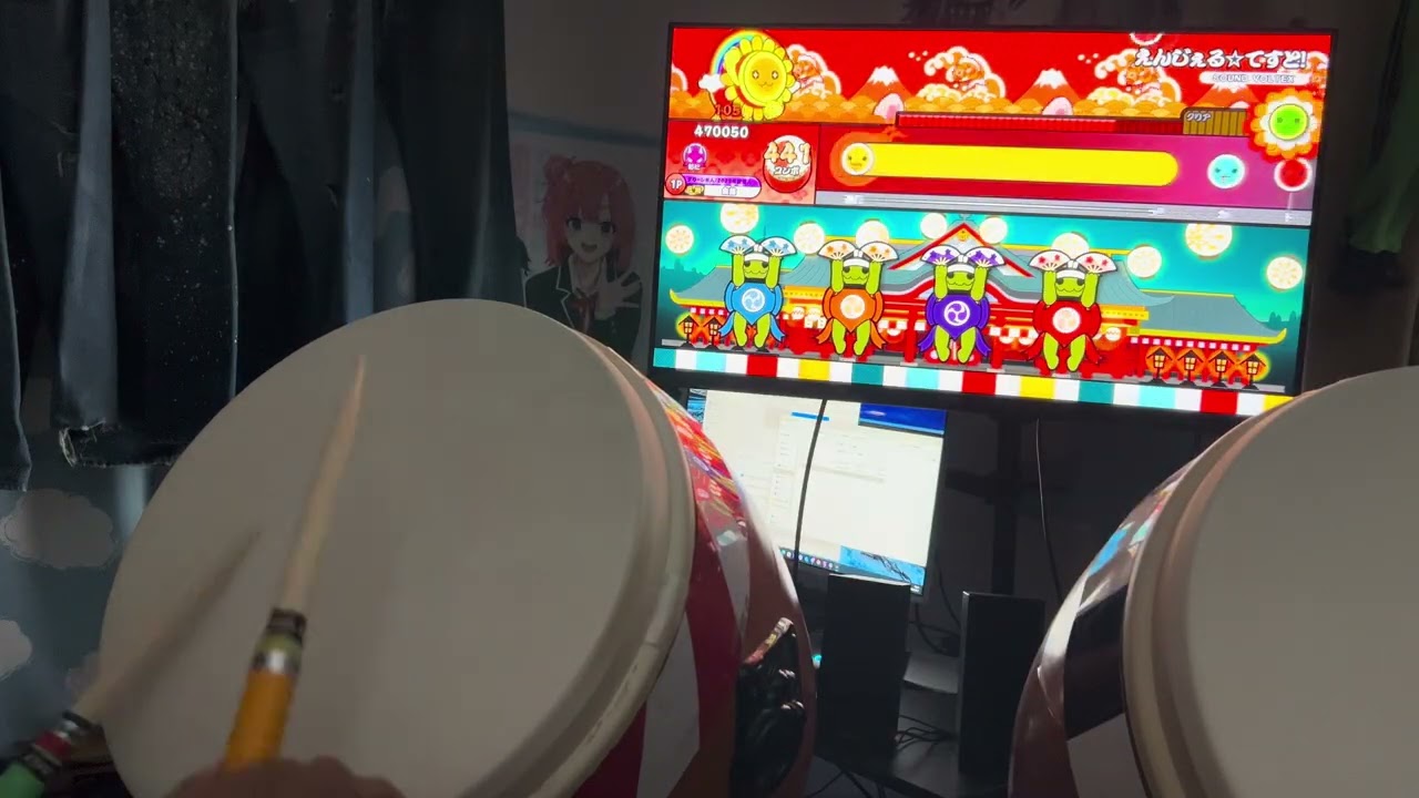 【おうち太鼓】えんじぇる⭐︎てすと！　全良 【TaikøNauts】