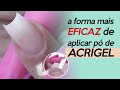 COMO APLICAR PÓ ACRIGEL | DICAS RÁPIDAS