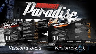 Burnout Paradise Changes(1.0-Remastered) Part 2
