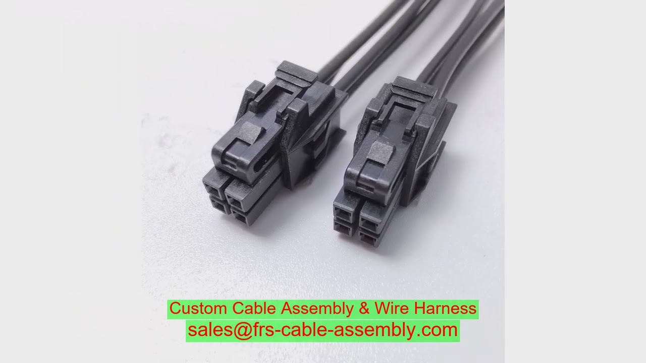Custom Cable Assembly Molex 12pin Connector Electronic Wire Harness Cable cable assemblies india