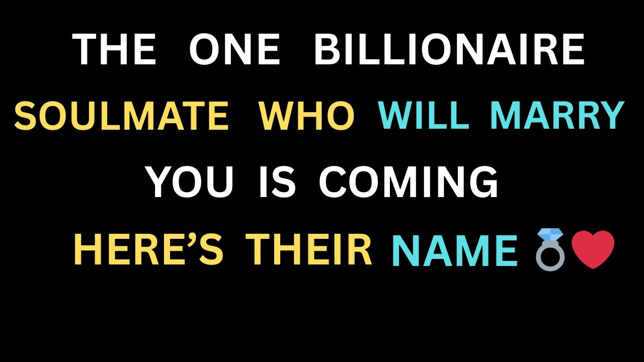 Angels say The One Who Will Marry You Is Coming—Here’s Their Name 💍❤️