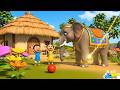 हाथी राजा कहाँ चले | Hathi Raja Kahan Chale 🐘 | Hindi Kids Rhymes | Nursery Rhymes for Children