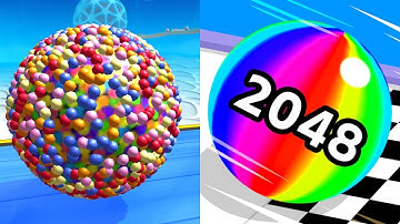 Going Balls Vs Ball Run 2048 🎱💫⭐️ MAX LEVELS!! All Levels Gameplay Android, iOS BIG UPDATE!!!