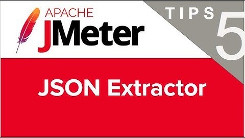 JMeter Beginner Tutorials | Tips n Tricks 5 💡 How to use JSON Extractor