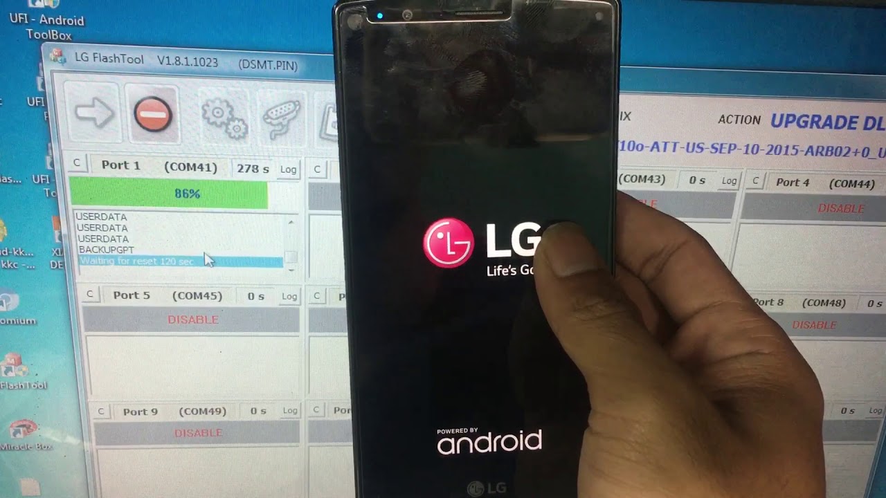 cara mengatasi flash lg tool yang force close