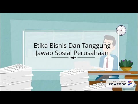 Etika bisnis dan tanggung jawab sosial perusahaan - YouTube
