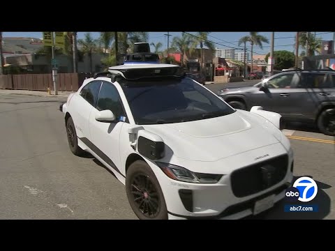 Man arrested for trying to steal Waymo robotaxi in DTLA