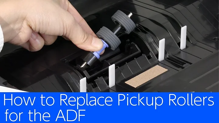 AM-C4000/5000/6000 - How to Replace Pickup Rollers for the ADF