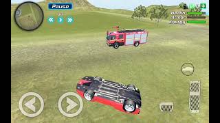 Rope Frog Ninja Hero Ferrari Enzo Crash Test screenshot 5