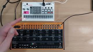 Syncing Behringer Crave and Volca Sample