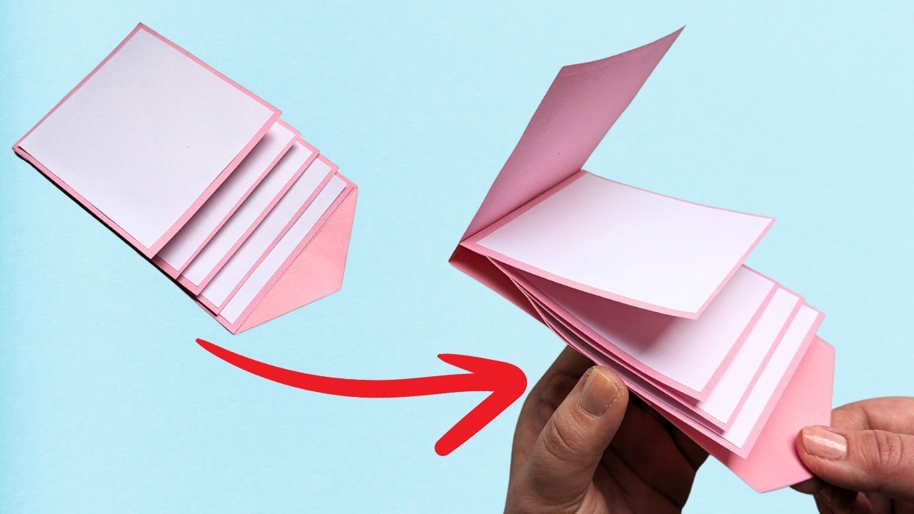 Wasserfallkarten basteln Anleitung - Waterfall Card - How to make a waterfall card