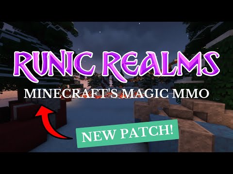 Runic Realms, Minecraft's Magic MMO | Teaser Trailer, Embers of Frost ...