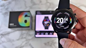 FOSSIL GEN 6 Smartwatch EERSTE KIJKJE Tour - Wear OS van Google - Krachtige Snapdragon 4100+
