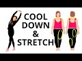COOL DOWN EXERCISES AFTER WORKOUT AT HOME - COOL DOWN STRETCH EXERCISE  ROUTINE - LUCY WYNDHAM-READ