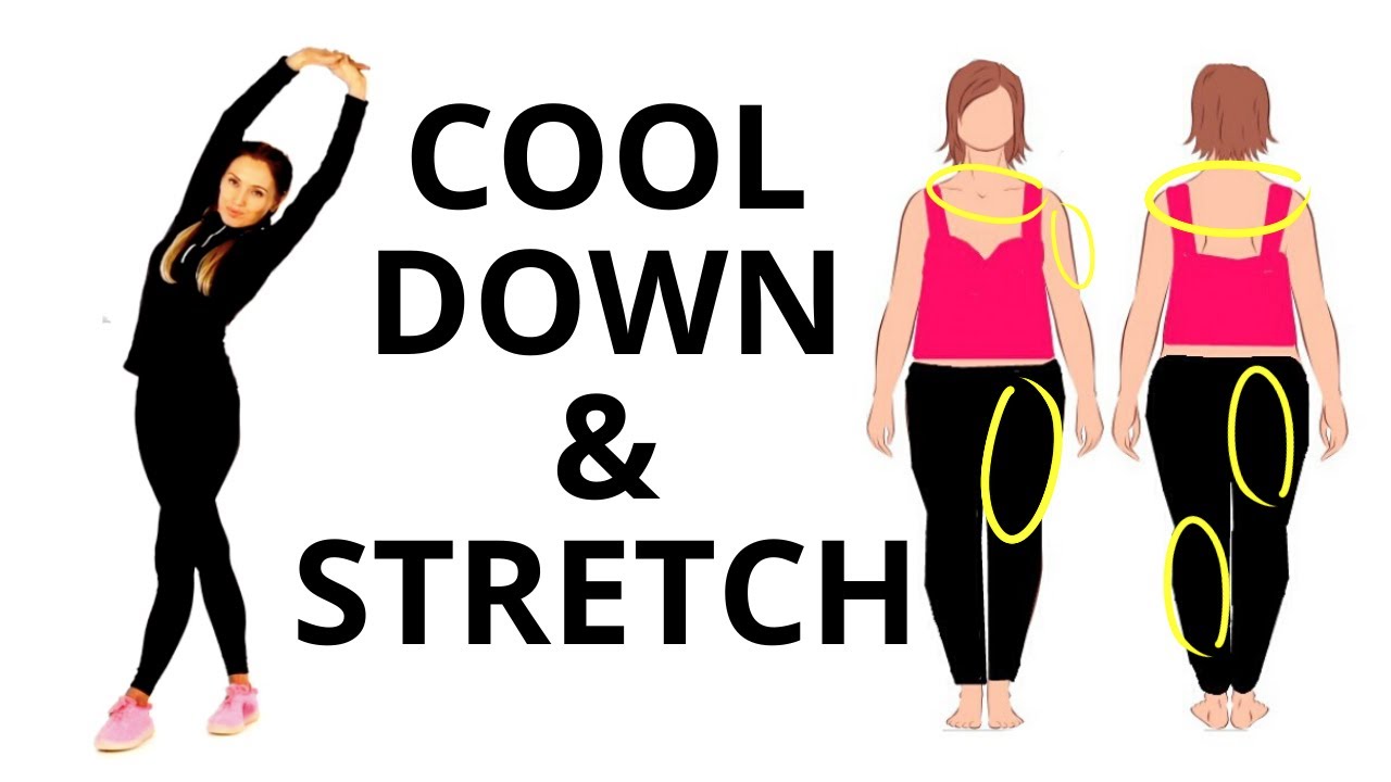 COOL DOWN EXERCISES AFTER WORKOUT AT HOME - COOL DOWN STRETCH EXERCISE  ROUTINE - LUCY WYNDHAM-READ