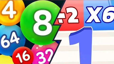 Jelly 2048 - Blob Merge 3D / jelly ball vs Number Run Merge Shooting - Number Master 3 Infinity Mode