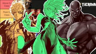 Every S-Class Hero From Weakest To Strongest | One Punch Man