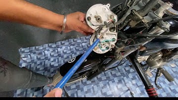 Modified splendor plus speedometer