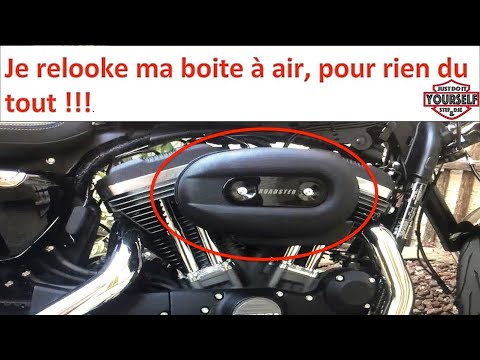Harley Davidson airbox NEW look - YouTube