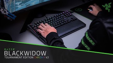 The Razer BlackWidow Tournament Edition Chroma V2