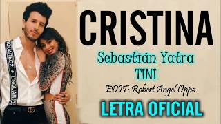 Cristina - Sebastián Yatra (Letra)