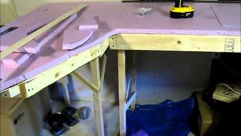 Alberta HO Layout - Part 3.  Building the benchwork and a shiny new toy!