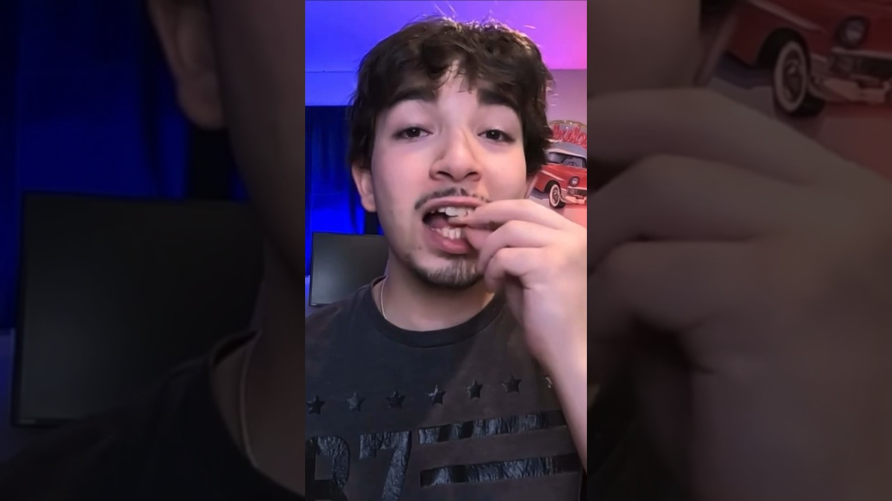 trying SMART SWEETS PEACH RINGS! 