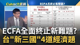 台灣"新三國"僵局下的4道經濟難題? ECFA只是首部曲!?"擁抱中國"還是"遠離中國"? ECFA衝擊下台商夾縫求生存?｜王志郁 主持｜20240119｜Catch大錢潮 feat.呂國禎