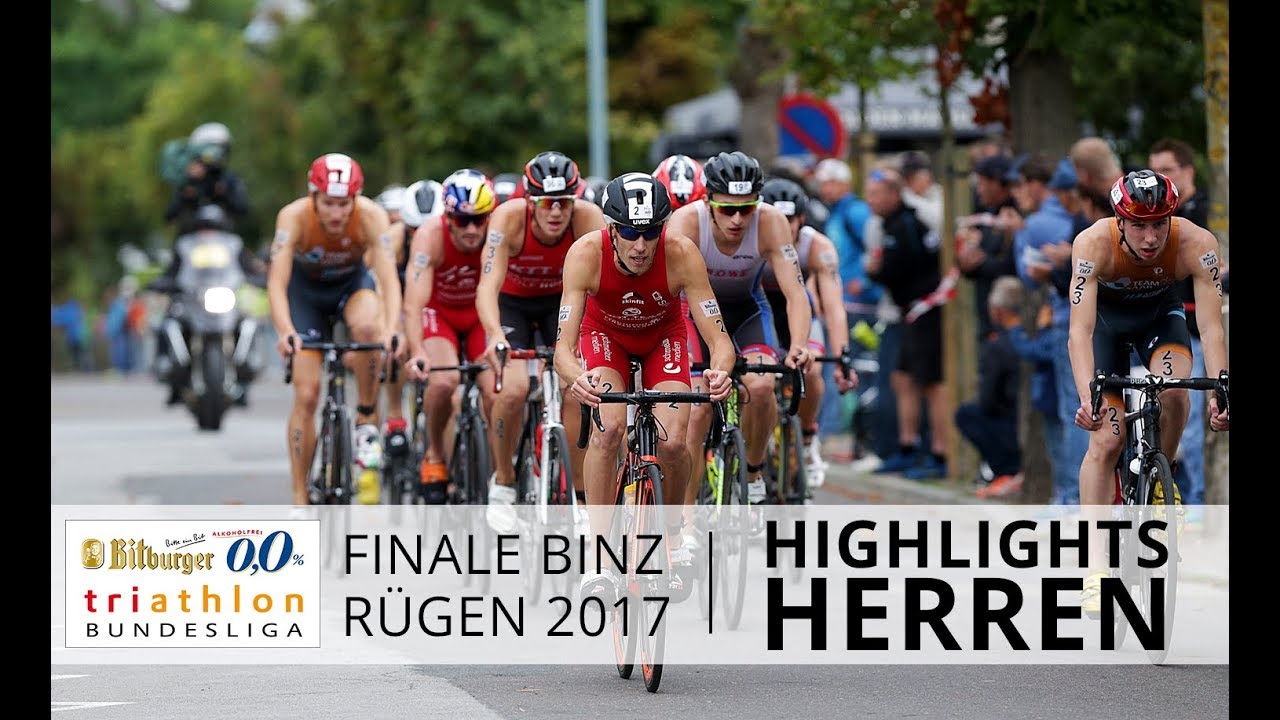 1. Bitburger 0,0% Triathlon-Bundesliga - Binz 2017: Highlights Herren