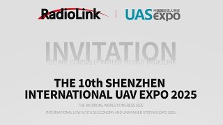 RadioLink in the 2025 drone world congress.