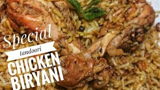 Chicken Biryani/How to make quick and easy tandoori chicken biryani recipe/tandoori chicken biryani.