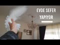 Evin içinde Yavru güvercin besliyorum