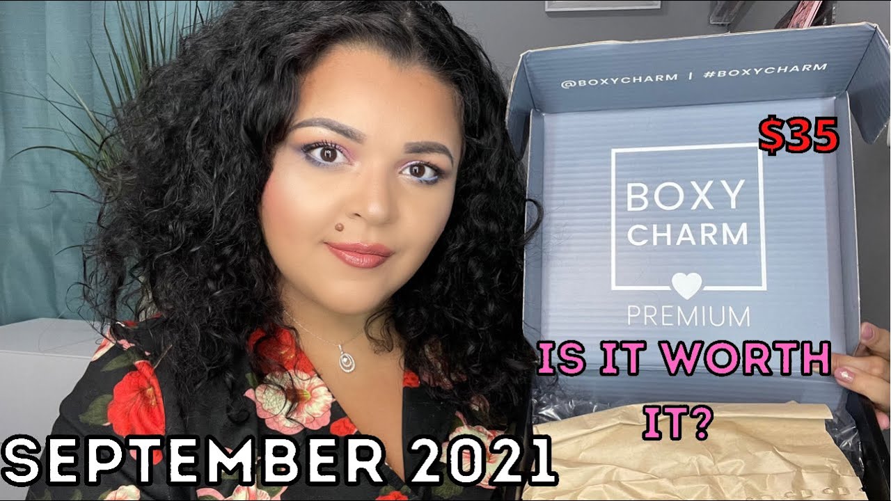 BOXYCHARM PREMIUM SEPTEMBER 2021 UNBOXING & REVIEW