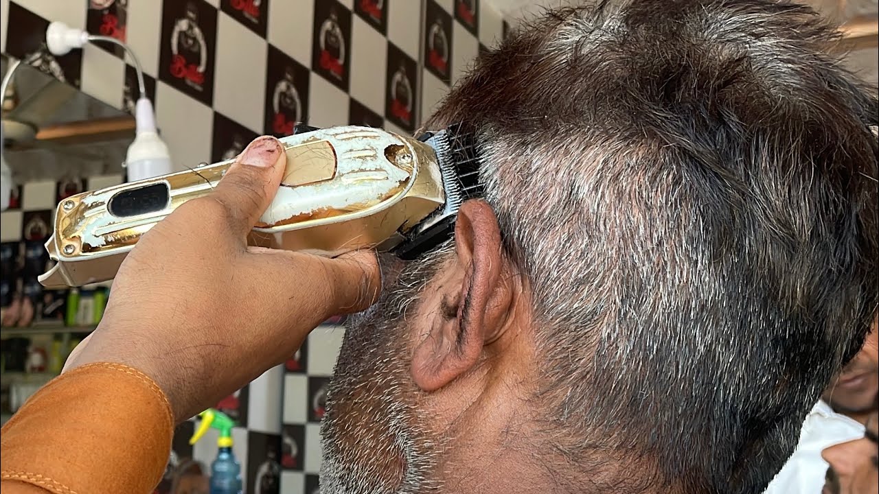 ASMR 🇵🇷👋Hairsalo and relaxing full head shaving with hand clipper for ultimate relaxation bilalasmr