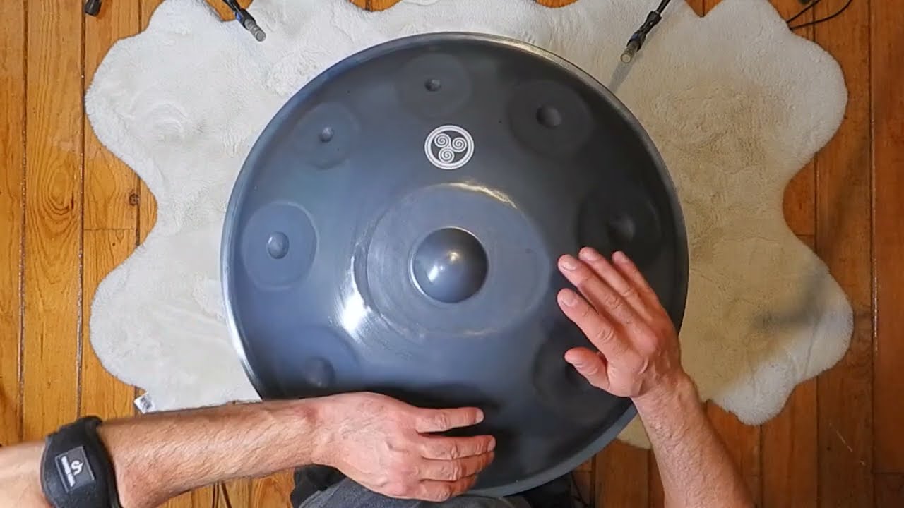 Soul Drum Handpan - F Low Equinox 11 - Notas: F / (G) (Ab) C C# Eb F G Ab C C#