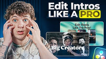 How To Edit YouTube Intros That Hook Viewers in 3 Seconds | DaVinci Resolve