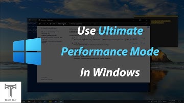 How to Enable Windows 10 ULTIMATE Performance mode Guide!