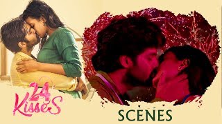 24 Kisses Hindi Movie Scenes - Adith Arun Offers Wine To Hebah - Adith Arun Kisses Hebah Patel