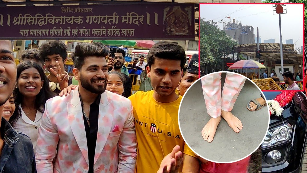 Shiv Thakare At Shree Siddhivinayak Temple To Seek Blessings Of Lord Ganesha After Buy New Car