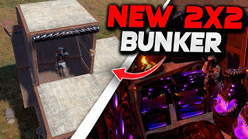 NEW EASY BUNKER 2X2 in Rust | Rust Building Tutorial 2025