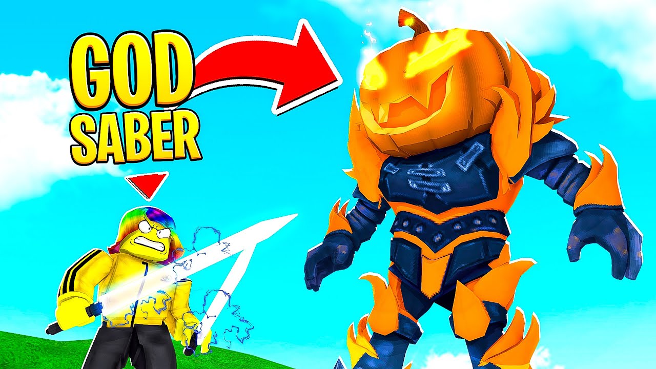 I Got Max Boss Kills And Got The Heaven Godly Saber Roblox - roblox best boss killing games