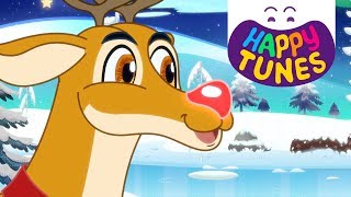 Rudolph The Red Nosed Reindeer Kids Songs - Happy Tunes