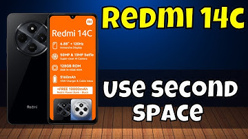 Use second space || How to use second space || Second space settings Redmi 14c