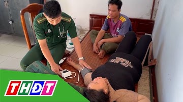 Cứu 2 ngư dân gặp nạn trên vùng biển Cà Mau | THDT