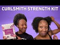 Can Curlsmith Salve my heat damage!? First impression of Curlsmith’s NEW Strength Kit