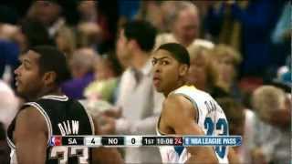 Anthony Davis First Nba Bucket