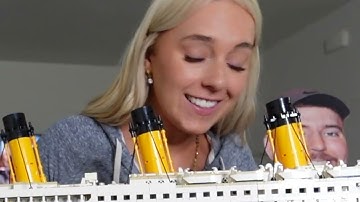 the LEGO Titanic w/ MR BEAST?!?!