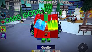 I opened 12 Christmas Crates | Toilet Tower Defense | I GOT THE GODLY