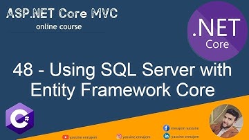 48. Using SQL Server with Entity Framework Core in Darija Arabic
