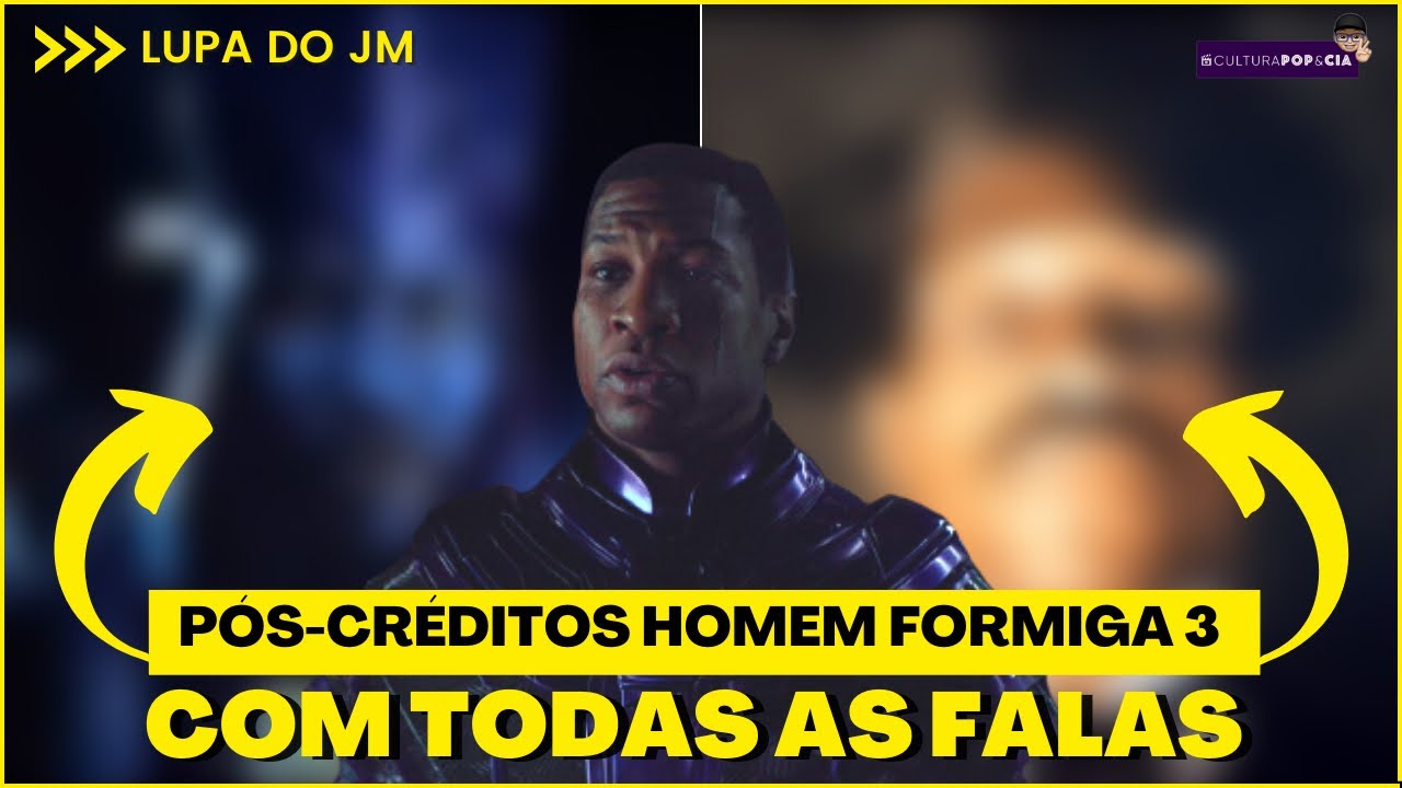 COMPLETO! DESCRIÇÃO COM TODAS AS FALAS DAS CENAS PÓS-CRÉDITOS DE HOMEM  FORMIGA 3: QUANTUMANIA! 